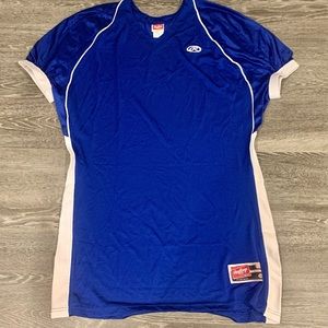 Rawlings Womens Jersey Dress NAVY/WHITE SIZE 3XL New Without Tags